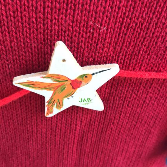 Ugly Sweater Kit Christmas Embellishment Sweater Red Women's Size Small - Picture 4 of 11